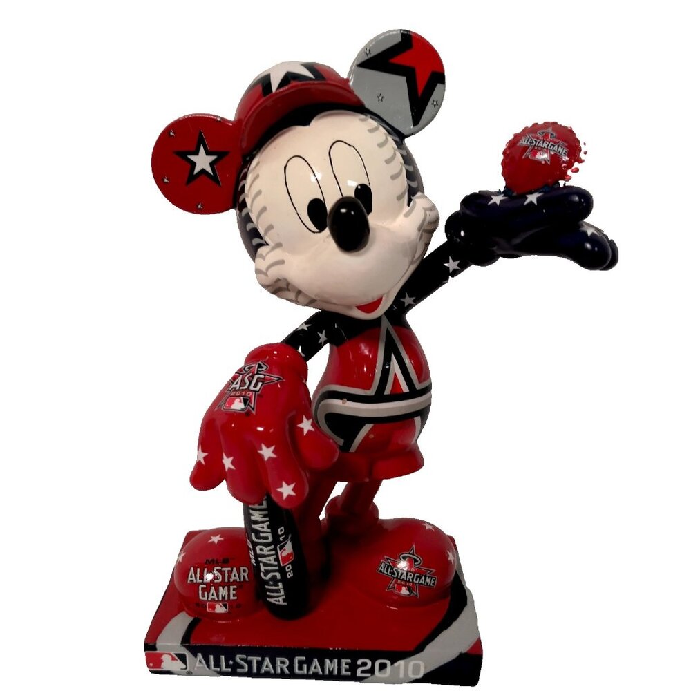 Mickey Mouse Figurine Los Angeles Angels Baseball MLB All Star Game Collectible - Picture 1 of 16